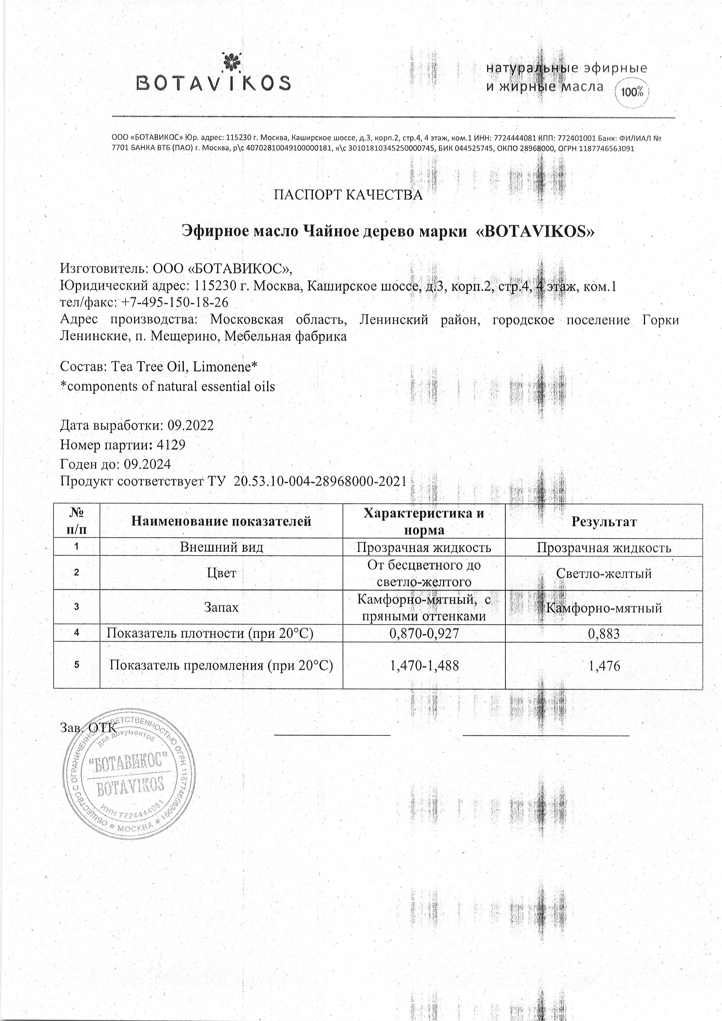 Паспорт №092022